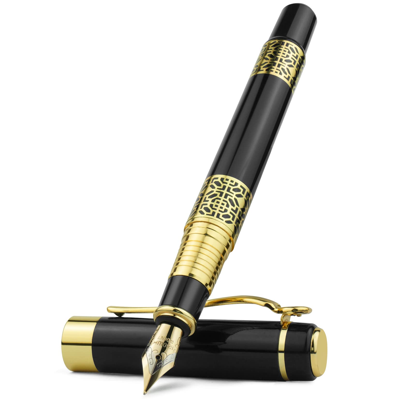 Office Stationery And Supply - Pluma estilográfica de Metal Retro, punta