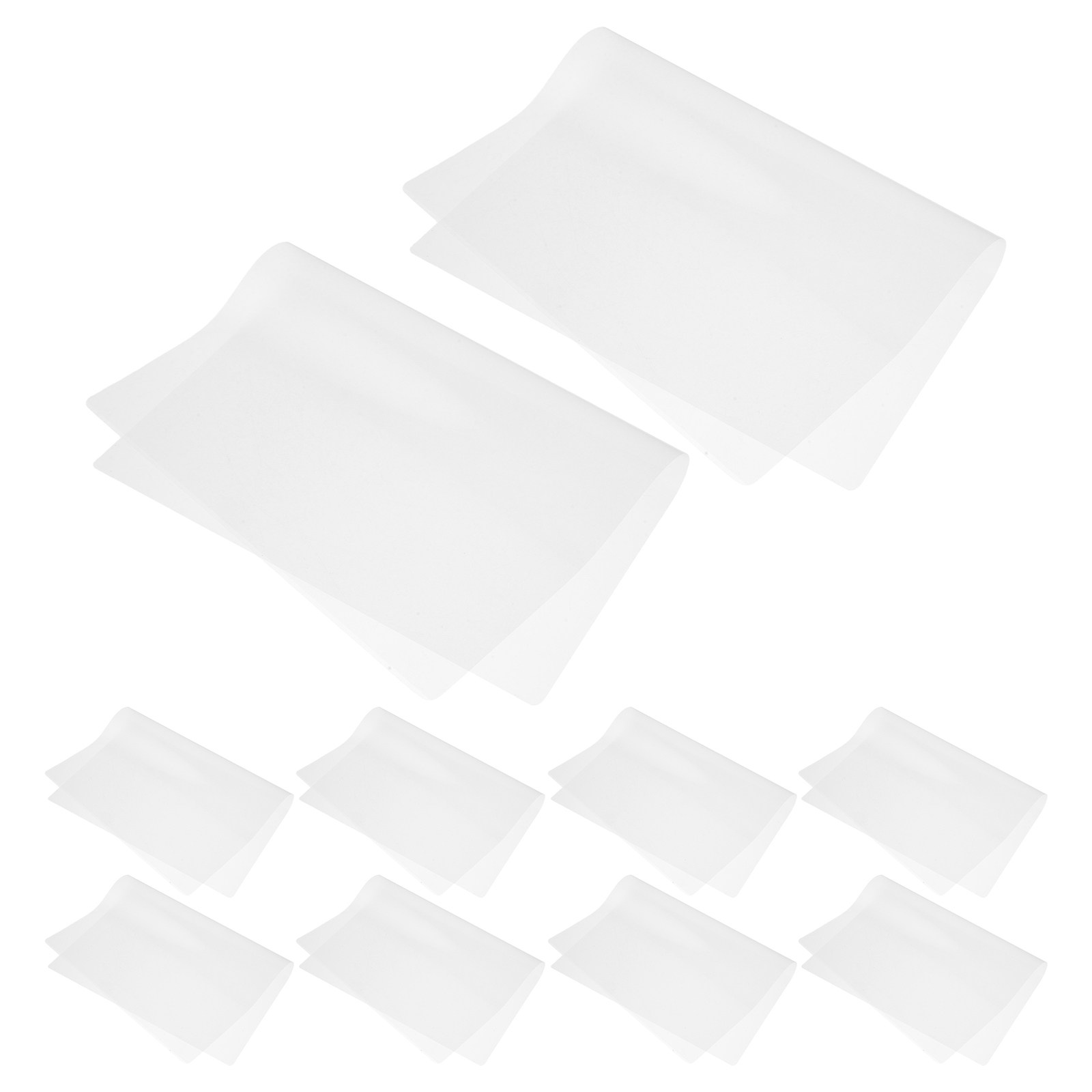 Document Laminator Pouch - 100 Hojas de Plástico Transparente para