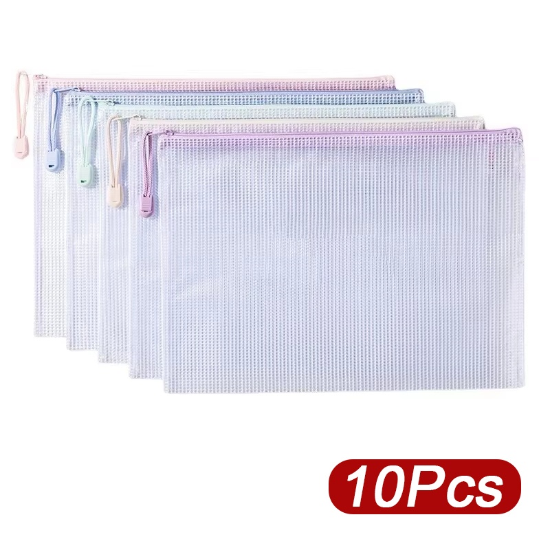 Bolsa de malla con cremallera  - Stationery Warehouse reseña y precio